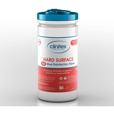 Hard Surface Disinfection Wipes / 200 Per Tube/ 70% Alcohol
