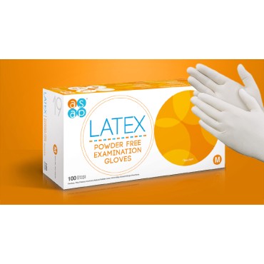 ASAP Powder Free Latex Gloves 5.3 G / 240 MM