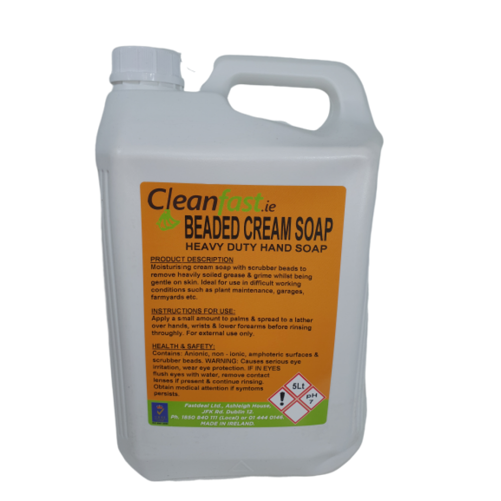 Cleanfast Beaded Cream Soap 5L