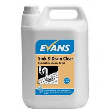Evans Sink And Drain Clear 2.5L