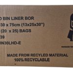 30 L Biodegradable Bin Liners