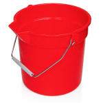 Plastic Bucket Red