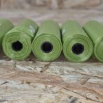 PE Grass Green Dog Poop Bags