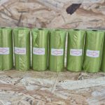 PE Grass Green Dog Poop Bags