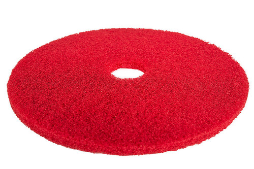 17" Red Floor Pads