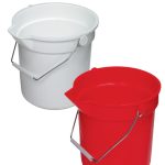 Plastic Bucket Red