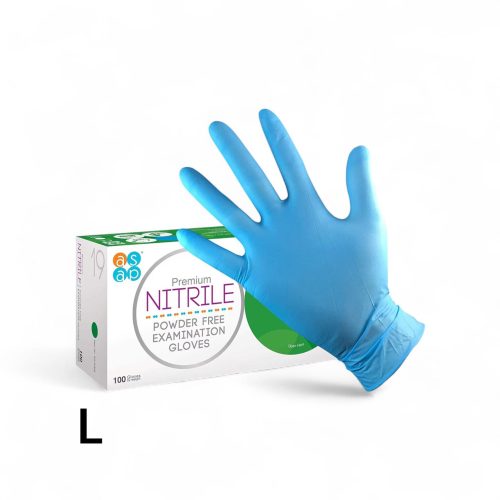 ASAP Thick Nitrile Powder Free Examination Gloves
