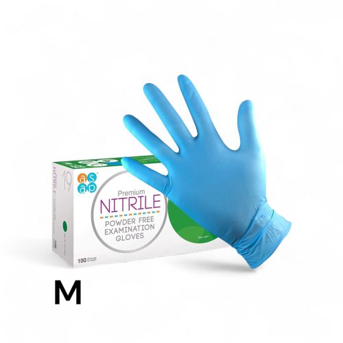 ASAP Thick Nitrile Powder Free Examination Gloves
