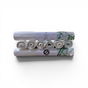 Earth2Earth 240L Compostable Bin Liners | 5 Bags Per Roll