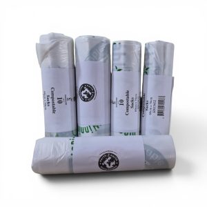 Earth2Earth Compostable Sacks 600 mm x 700 mm | Clear | 10 Bags