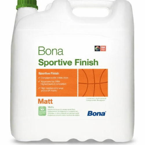Bona Sportive Finish Two Pack Water Based Floor Lacquer 10L