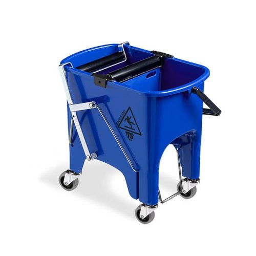 Squizzy 15L Colour Coded Mopping System With Wheels
