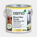 Osmo Wood Wax Finish Extra Thin Clear Satin