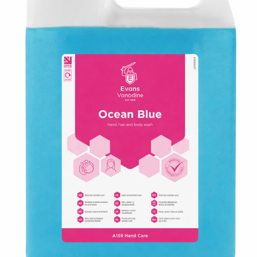 Evans Ocean Blue Hand Soap