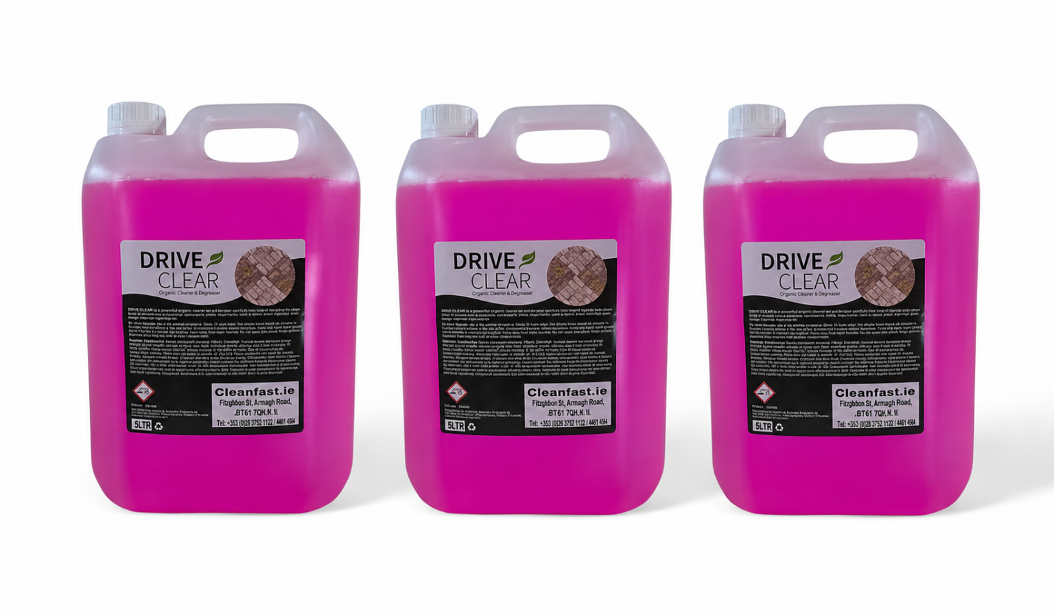 Cleanfast Drug Cleanfast Drive Clear 5L Review - CleanFast.ie