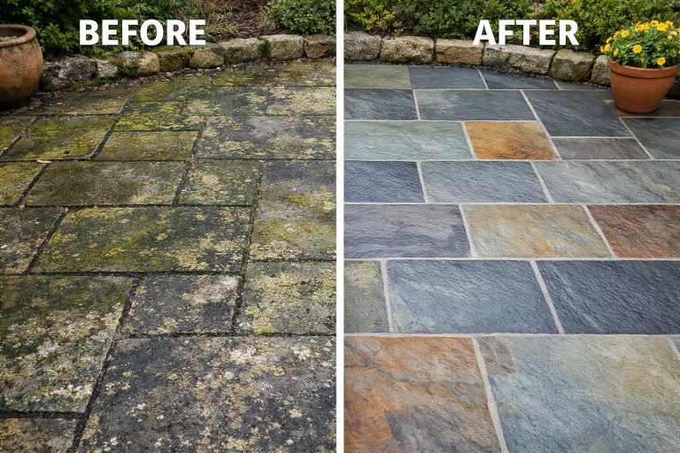 Hypochlorite Patio Cleaners