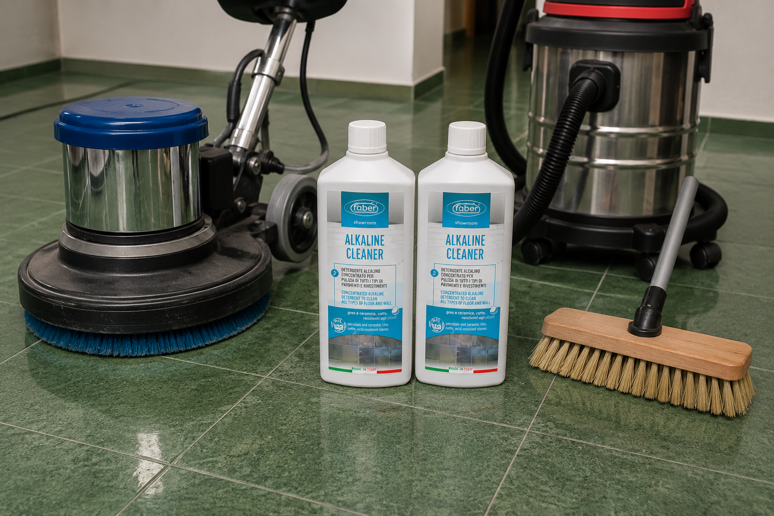 Wax And Grease Removal With Faber Alkaline Cleaner