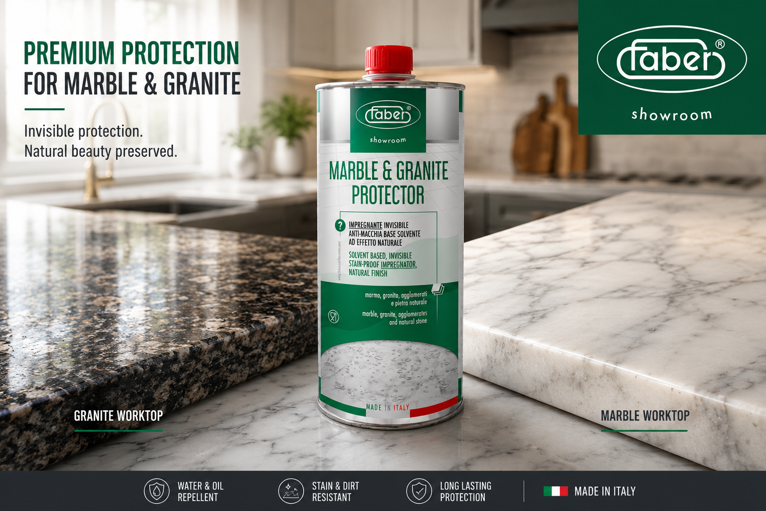 The Faber Marble & Granite Protector