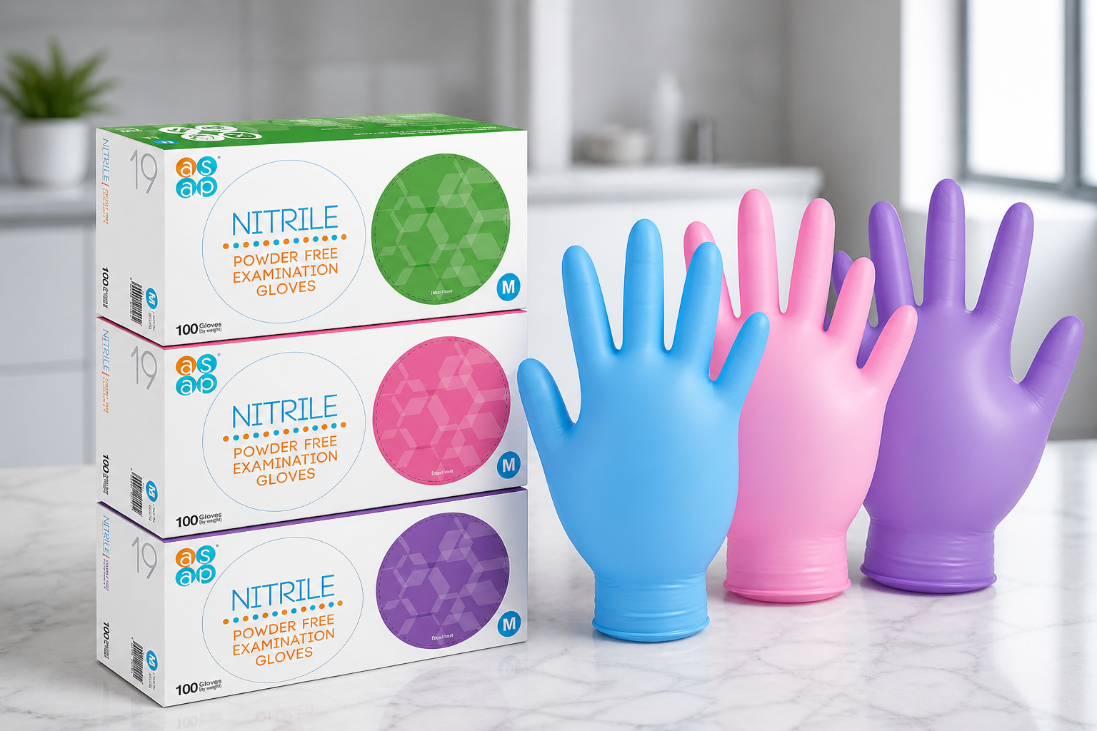 The ASAP Lite Nitrile Gloves