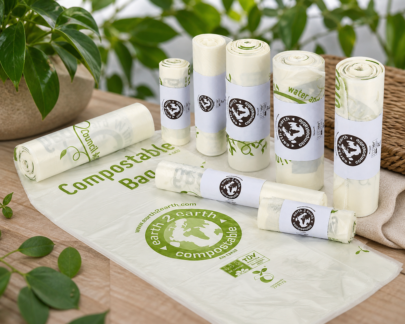 The Earth2Earth Compostable Sacks 26 x 44