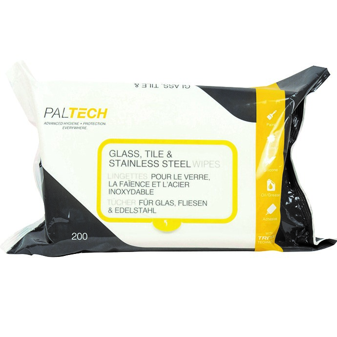 PalTech Glass, Tile & Stainless Steel Wipes
