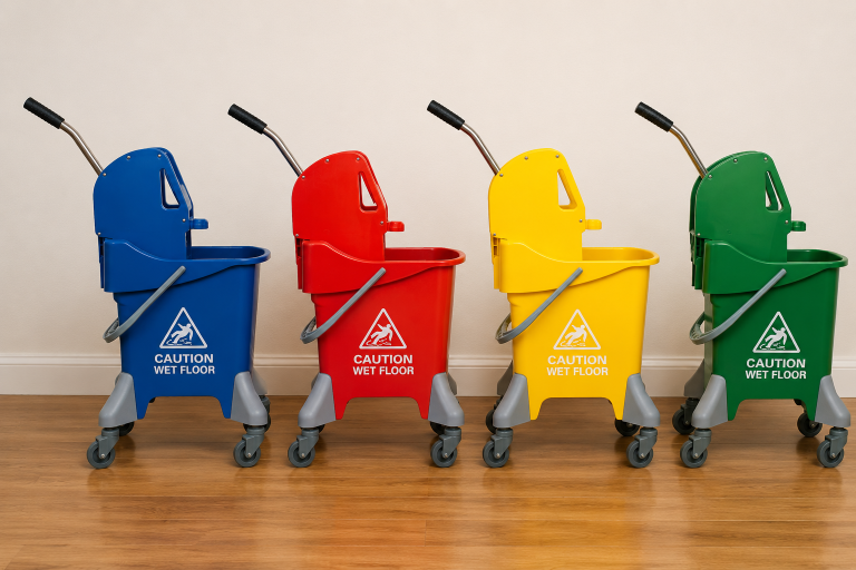 The Amazing 25L Mopping System With Gear Press Wringer