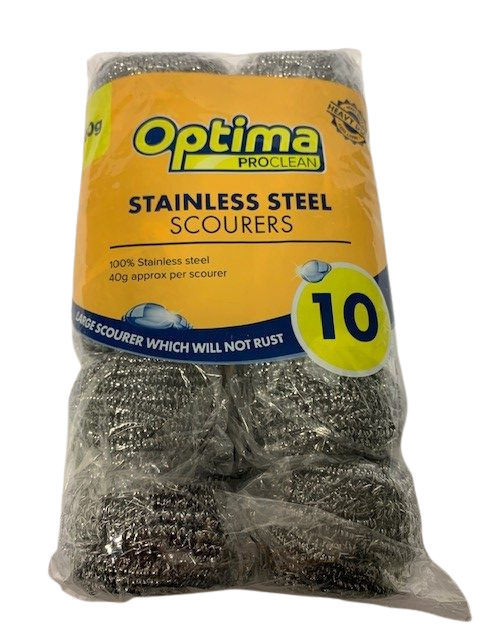 40 Grams Optima Proclean Stainless Steel Scourers