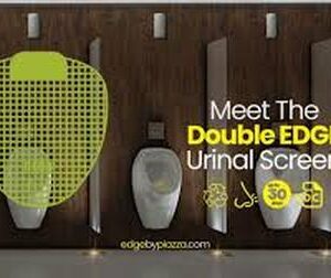 Edge Urinal Screen Double Edge