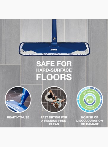 Bona Pet System Hard Surface Floor Cleaner 1L, safe for hard surface floors