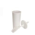 Premium Fully Enclosed Toilet Brush Set