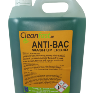 Cleanfast Anti-Bac Wash Up Liquid 5L