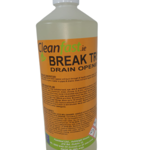 Cleanfast Break Tru 1L – Heavy Duty Drain Cleaner & Unblocker