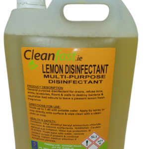 Cleanfast Lemon Disinfectant 5L