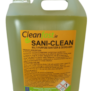 Cleanfast Sani-Clean Sanitizer Food Safe Detergent