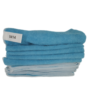 Blue Microfiber Cloth 40 cm x 40 cm Blue / 220 GSM