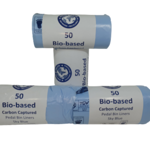 Earth2Earth Bio Based Pedal Bin Liners 255 mm x 455mm x 455 mm (50 bags)