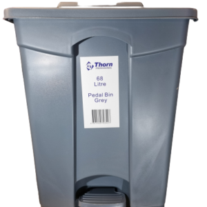 Earth2earth 68 L Grey Pedal Bin | 49 x 40 x 83.5 Cm