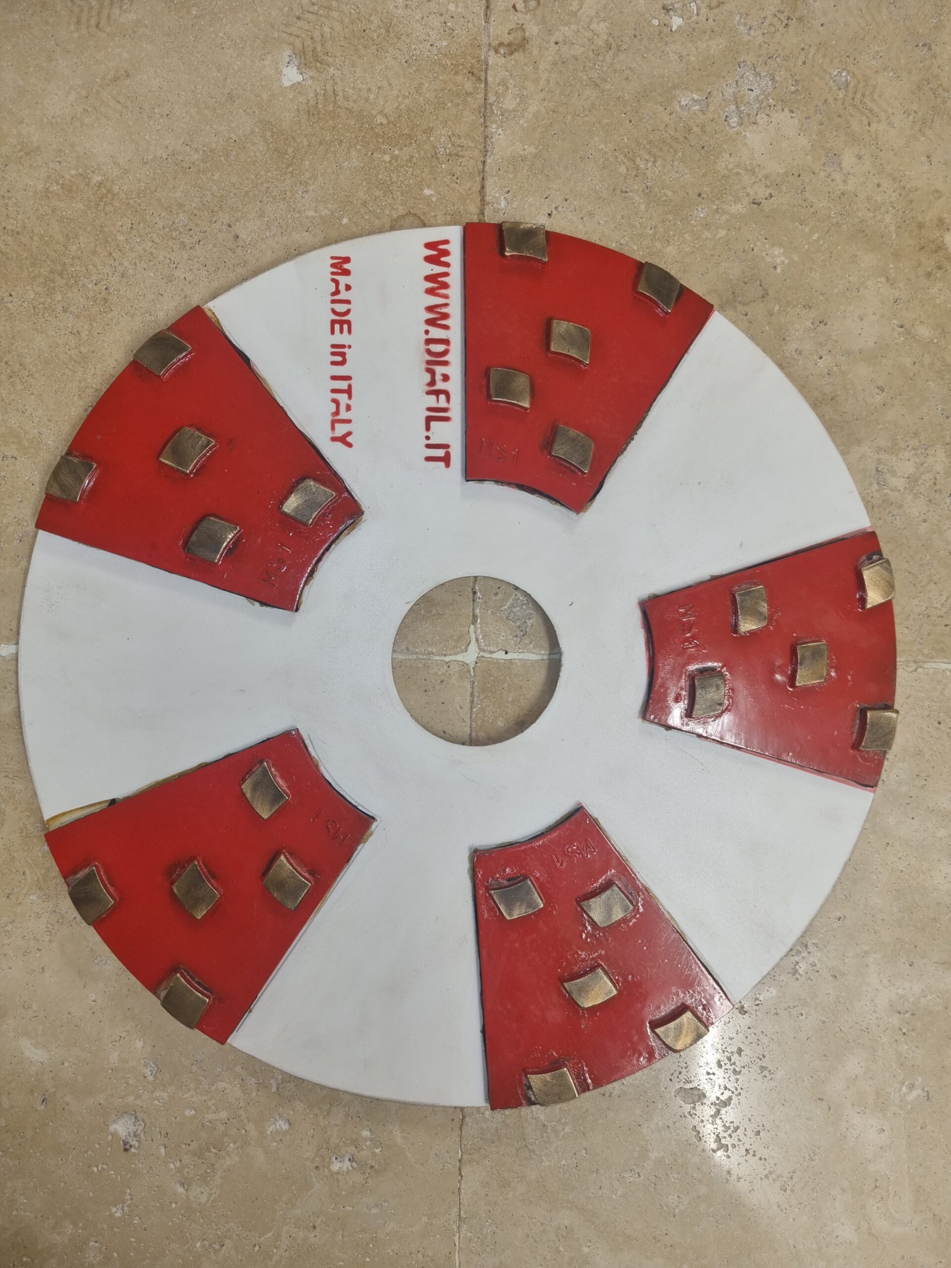 Diafil Rubberflex Metal Diamond Pad | 5 Strip | 17 Inch