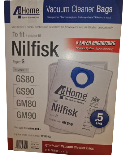 Nilfisk Vacuum Bags Type G