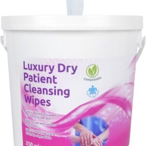 Ecotech Luxury Dry Patient Cleansing Wipes | 250 Sheets