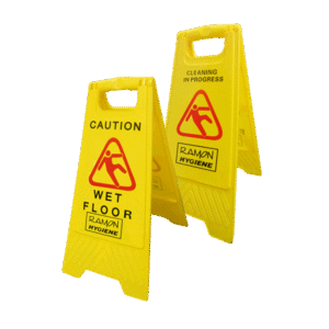 Wet Floor Sign / Dual Warning “A” Frame Sign