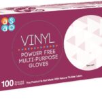 ASAP Vinyl Powder Free Disposable Gloves