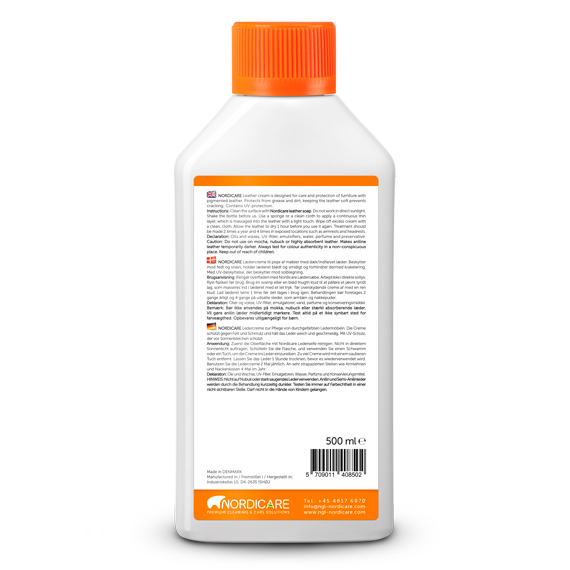 Nordicare Leather Cream 250 ML