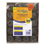 Optima Proclean Stainless Steel Scourers - 18 GR/ 20 Scourers