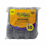 Optima Proclean 38G Galvanised Steel Scourer / Pack Of 10