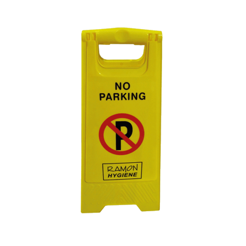 No Parking Floor Sign