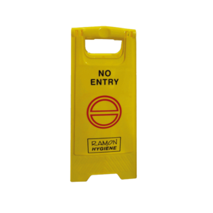 No Entry Floor Sign