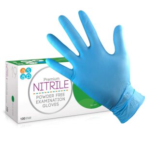 ASAP Thick Nitrile Powder Free Examination Gloves