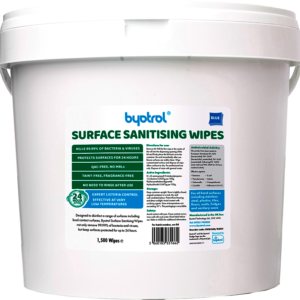 Non Alcohol Surface Sanitising Wipes x 1500 / Food Safe