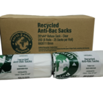 Earth2earth Recycled Anti-Bac Bag | 26" x 44" | Clear | Contract Cleaning